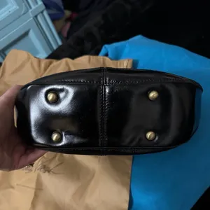 Patricia Nash Dark Brown and Black Shoulder Bag thumbnail 6