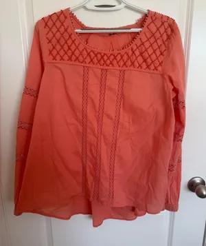 Free People Beaded Blouse Medium thumbnail 1