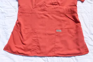 Greys Anatomy Scrub Top Salmon Medium  thumbnail 2