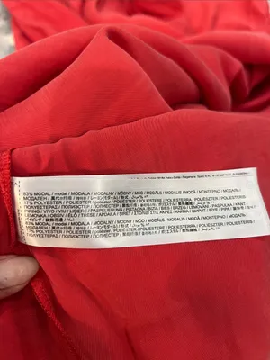 Mango Coral-Red Tie-Waist V-Neck Maxi Dress size 10. thumbnail 7