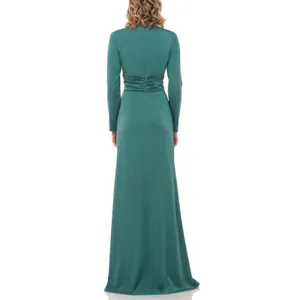Kay Unger Kayla Gown Size 10 Green Formal Evening Gown Mother of Bride NWT thumbnail 2