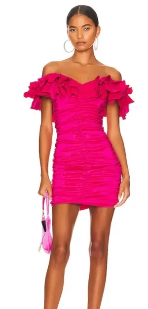 Revolve Pink Mini Dress thumbnail 1