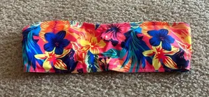 CD13 Beach top bra swim suit small colorful thumbnail 1