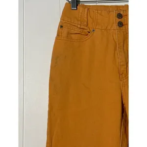 BDG Urban Outfitters Pants Womens 25 High-Waisted Trousers Orange Cotton thumbnail 2