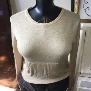 The Limited silk cashmere blend long sleeve L top thumbnail 1