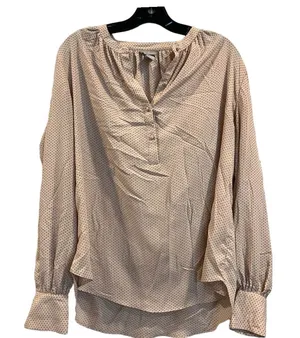 H&M but‎ in work too pink polka dot long sleeves thumbnail 1