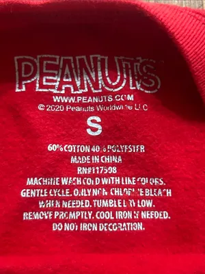 Unisex Red Snoopy Holiday Sweatshirt thumbnail 3