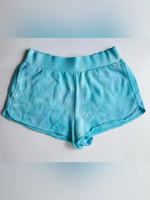 Victoria's Secret Light Aqua Athletic Lounge Pocket Shorts Size L thumbnail 3