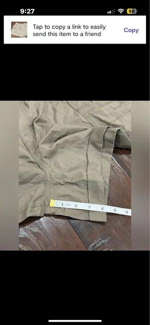 Abercrombie and Fitch Cargo Utility Shorts in Grey Size XL thumbnail 4