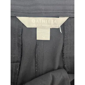 Athleta Bermuda Short Womens 16 Tribeca 7" Black Stretch EUC thumbnail 4