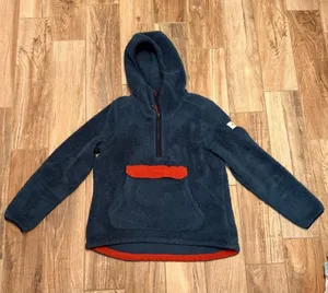 The North Face Jacket Womens Campshire Sherpa Fleece 1/4 Zip Pullover Hoodie thumbnail 1