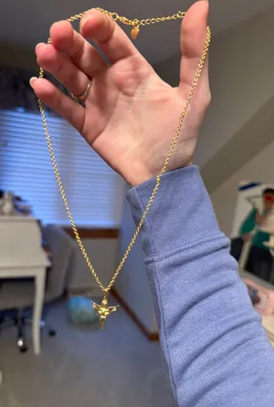 Gold Angel Evry Jewels necklace thumbnail 1