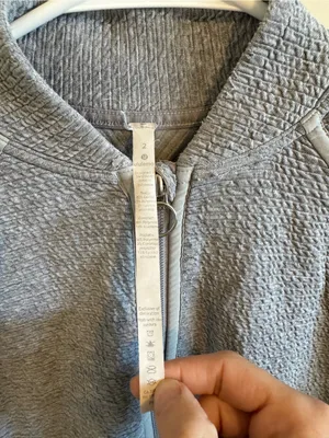 Lululemon Grey Bomber Jacket thumbnail 4