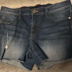 Rock & Republic Blue Denim Shorts thumbnail 1