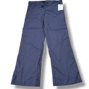 New White Swan Fundamentals Scrub Pants Size XS W37"xL30" Uniform Pants Straight Leg Pants Blue thumbnail 1