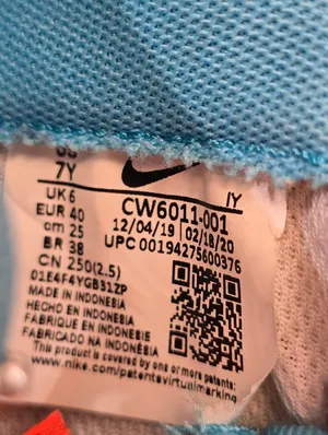 {7Y/W8.5} Nike Air Force 1 GS Sky Nike Metallic Silver Hyper Crimson Toggle thumbnail 12