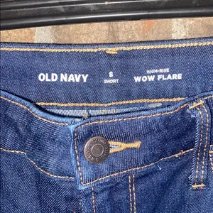 Old Navy Blue Flare Leg Jeans with Classic Style NWT thumbnail 2