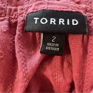 Torrid Textured Pink Top thumbnail 3