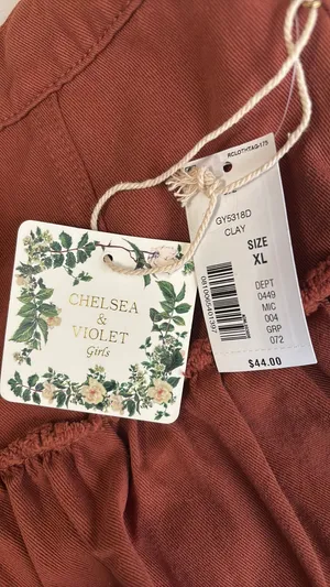 Chelsea & Violet Rust Skirt thumbnail 1