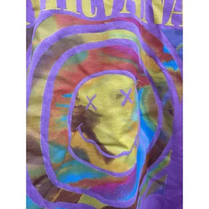 Urban Outfitters Nirvana Graphic Oversized Sweatshirt Pink Size Small/ Medium‎ thumbnail 3