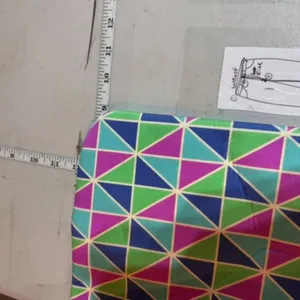 Triangl Nylon Boho Neoprene Zip Toiletry Swim Pouch‎ Bag Only Aztec Pink Blue thumbnail 7