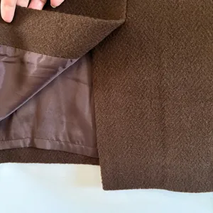 Lauren Ralph Lauren Brown Wool Blend Pencil Skirt Size 2 Knee Length Lined Vent thumbnail 4