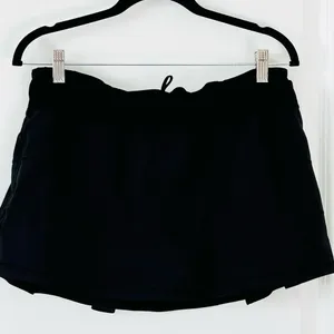 Lululemon Black Athletic Skort 12 thumbnail 4