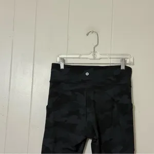Lululemon Align Pant II Camo Black Gray Size 10 High Rise Yoga Leggings thumbnail 7