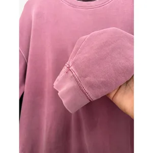 US Vintage Collection Mauve Pink Garment Dyed Crewneck Sweatshirt Large thumbnail 3