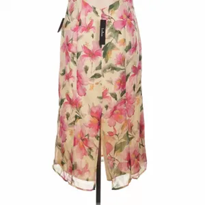 Lulus Harleigh Light Yellow Floral Halter Midi Dress Large Garden Party thumbnail 9