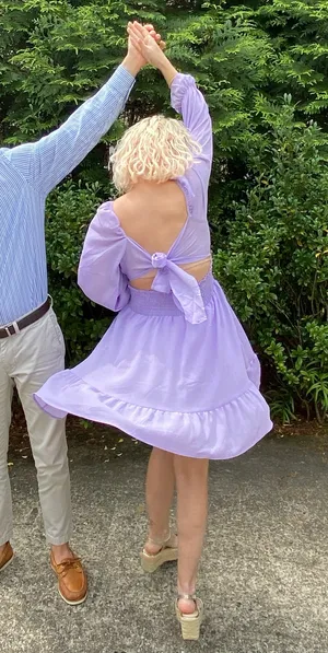 Amazon Dress with Tie Bck thumbnail 3