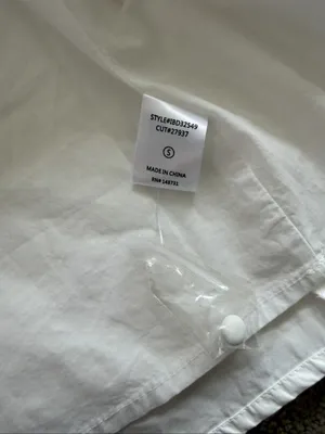 NWOT Mahina Corset Midi Dress White Size Small thumbnail 8