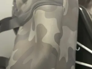 Dagne Dover Camouflage Neoprene Tote in Taupe & Gray thumbnail 10