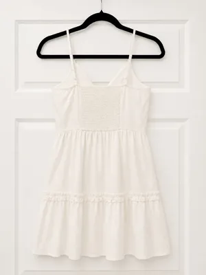 NWT Francesca's White Dress thumbnail 2