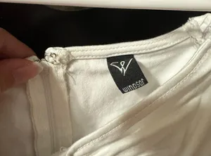 White Romper thumbnail 3