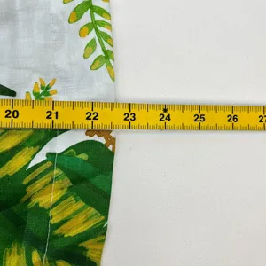 NWOT Farm Rio Linen Tropical Forest Off-White Mini Dress Size XS thumbnail 14