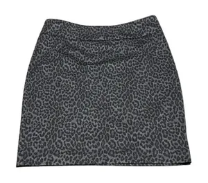 Pure Amici Women’s Size Large Skirt Leopard Print Preppy‎ Classic City Party thumbnail 1