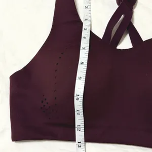 Lululemon AirSupport Bra High Support, 34C –DDD Cups in Cassis / Red Merlot thumbnail 8