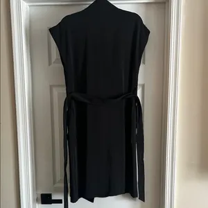 Zara Black Double-Button Sleeveless Blazer Vest thumbnail 7