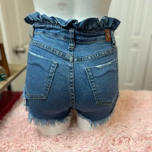 Jean shorts Blue thumbnail 4