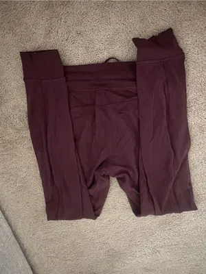 lululemon athletica Women's Burgundy Drawstring Joggers thumbnail 2