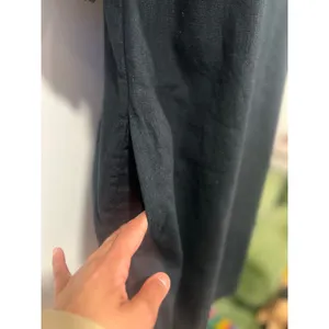 Abercrombie & Fitch 100% Linen Black Shift Dress Size Small thumbnail 5