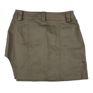 White Fox - Cut Out Mini Skirt in Gray Brown thumbnail 3