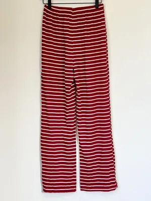 NWT Cupshe Red Striped 3-Piece Pajama Set - Size: Medium thumbnail 8