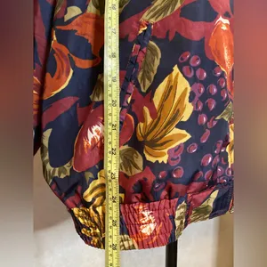 Vintage 80's EVR Crazy Sexy Cool Totally Rad Multi Color Windbreaker Jacket L thumbnail 7