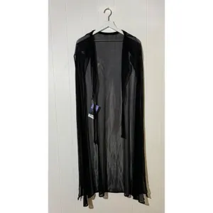 Mapalé NWT · M/L · Resort Swim Cover Up Dress · Sheer Mesh Long · Black thumbnail 2
