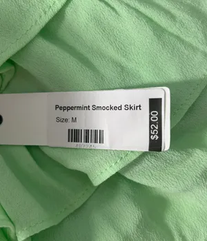 Boutique Skirt Peppermint Green Medium thumbnail 2