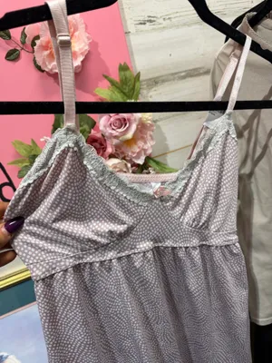 Babydoll polka dot top Purple Size M thumbnail 6