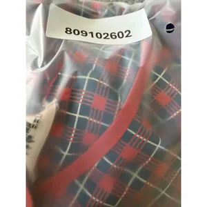 Vintage Jack Mulqueen Silksational Plaid Midi Dress Size 12 Puff Sleeve thumbnail 5