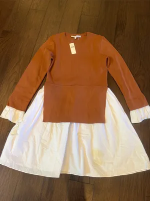 English Factory Combo Knit Mini Dress Size Small NWT - C54-106 thumbnail 5
